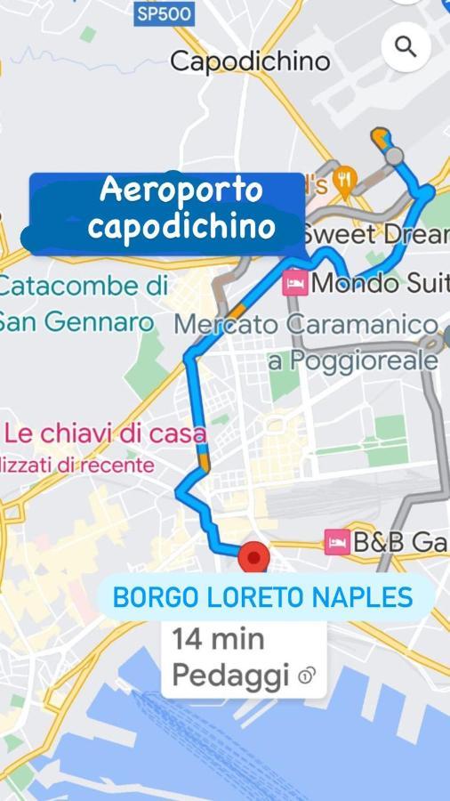 Borgo Loreto Napoli Exterior foto